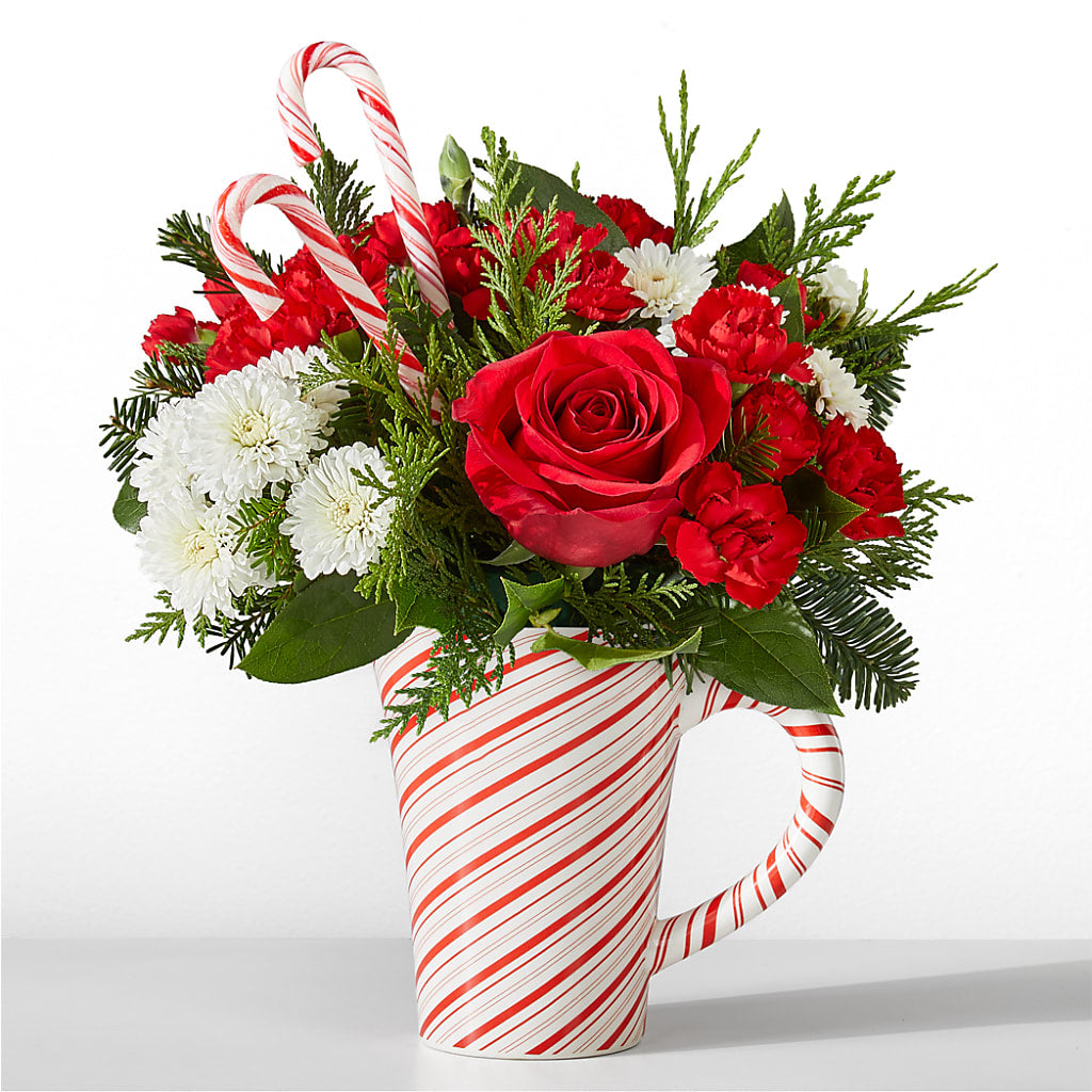 Peppermint Swirl Mug – SUNSHINE FLOWERS & GIFTS, Joaquin TX