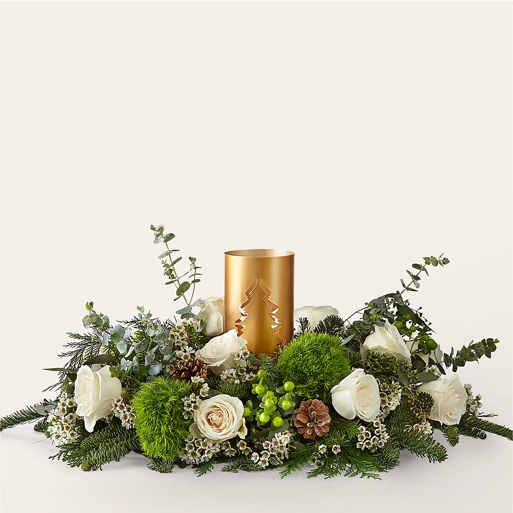 Chestnuts Roasting Centerpiece – SUNSHINE FLOWERS & GIFTS, Joaquin TX