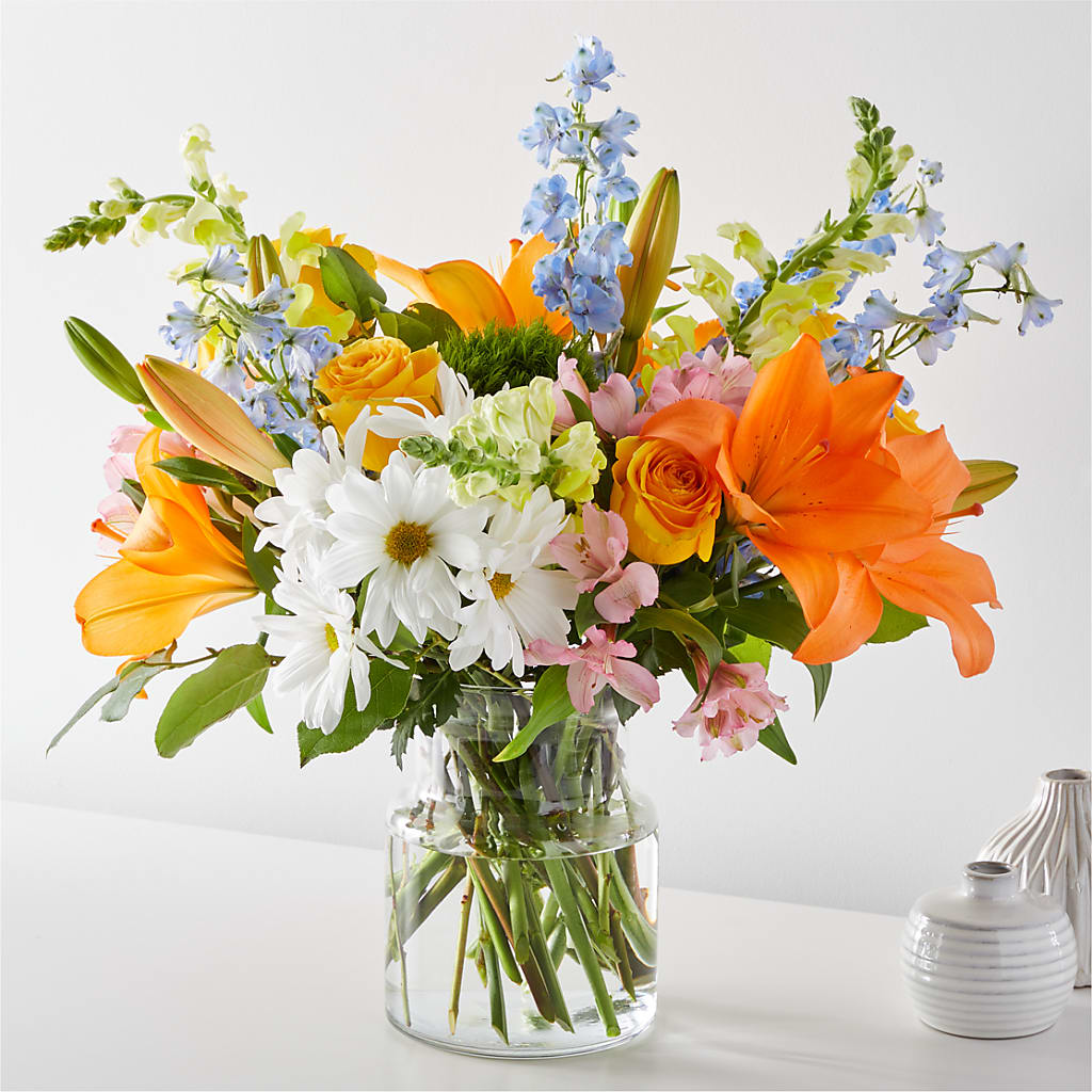 Sun Salutation Bouquet – SUNSHINE FLOWERS & GIFTS, Joaquin TX