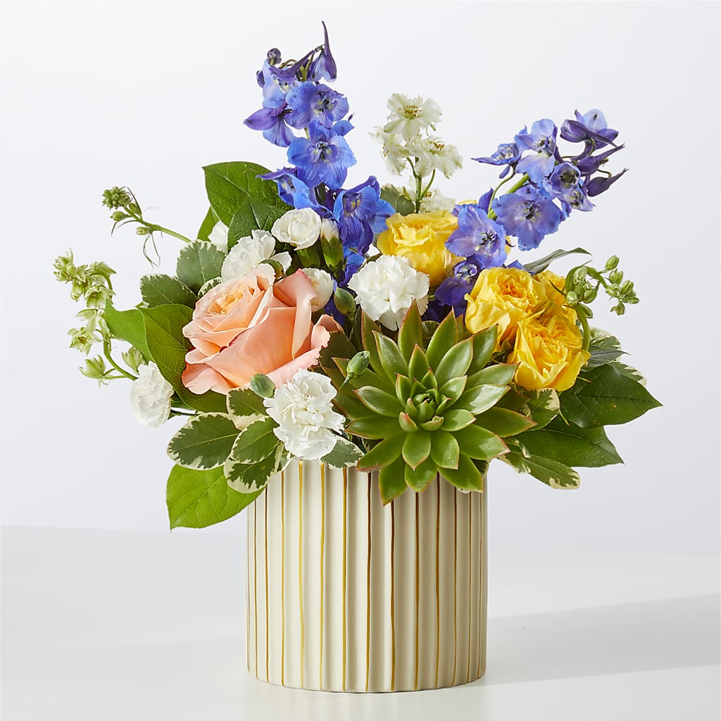 Cobalt Reverie Bouquet – SUNSHINE FLOWERS & GIFTS, Joaquin TX