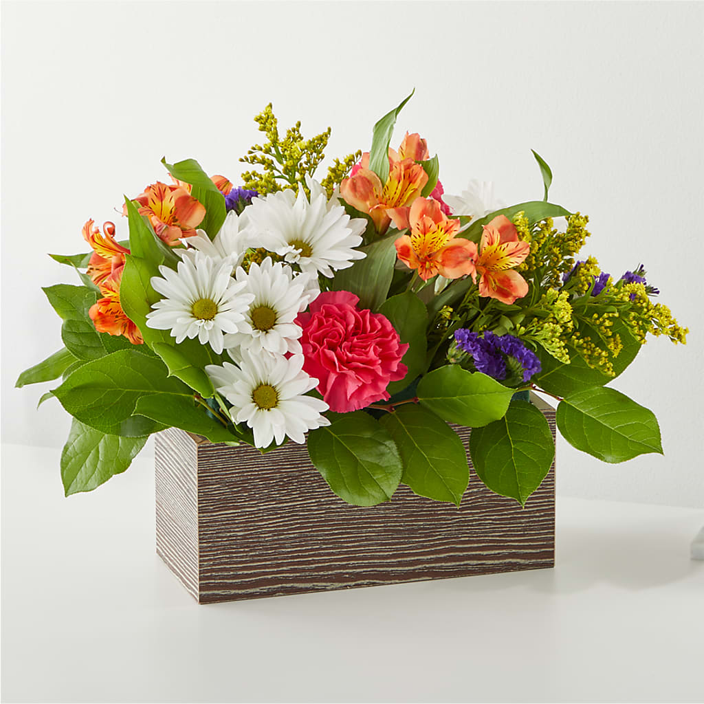 Oopsie Daisy Box Bouquet – SUNSHINE FLOWERS & GIFTS, Joaquin TX