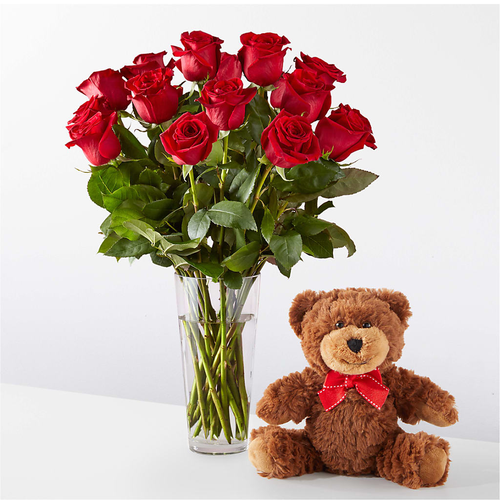 Romantic Long Stem Red Rose Bouquet Bundles – SUNSHINE FLOWERS & GIFTS, Joaquin TX