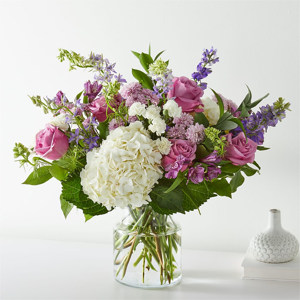 Violet Caress Bouquet – SUNSHINE FLOWERS & GIFTS, Joaquin TX
