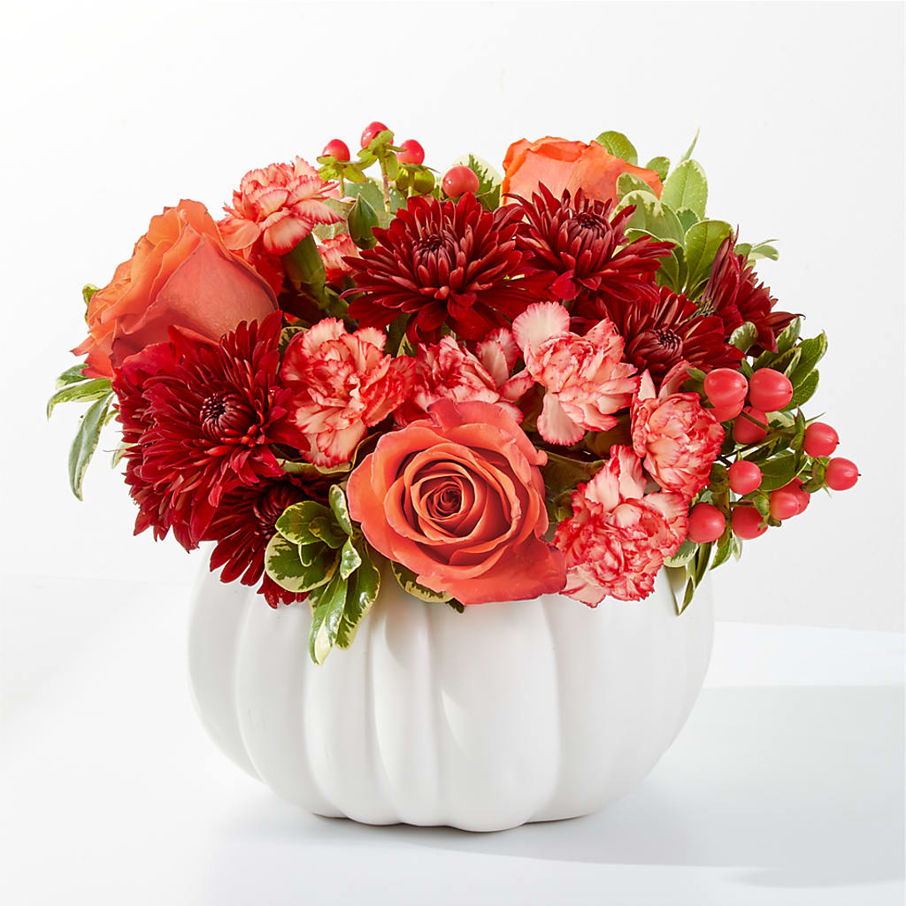 Autumn Air Pumpkin Bouquet – SUNSHINE FLOWERS & GIFTS, Joaquin TX
