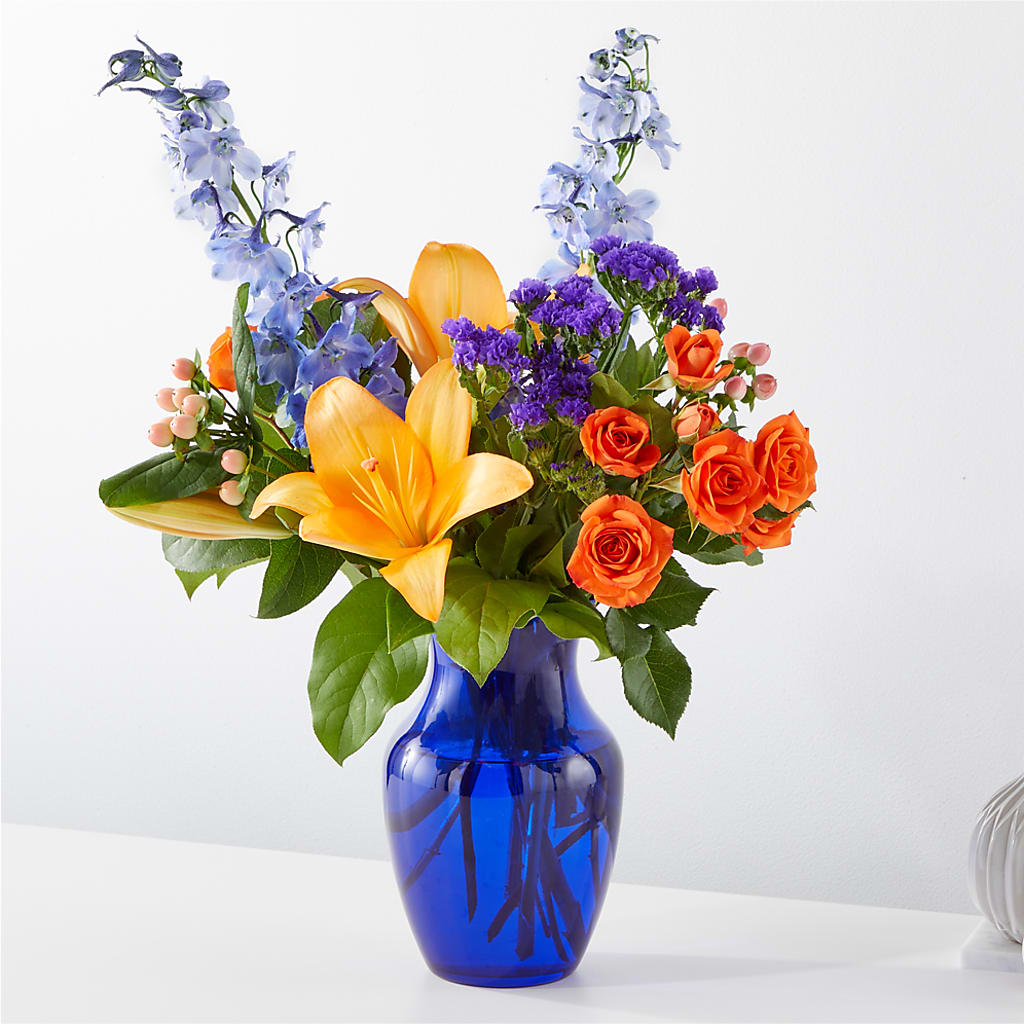 Radiant Citrus Bouquet – SUNSHINE FLOWERS & GIFTS, Joaquin TX