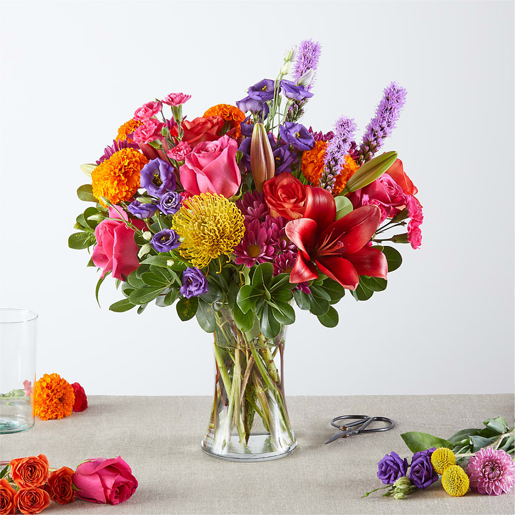 Feast of Color – A Florist Original – SUNSHINE FLOWERS & GIFTS, Joaquin TX