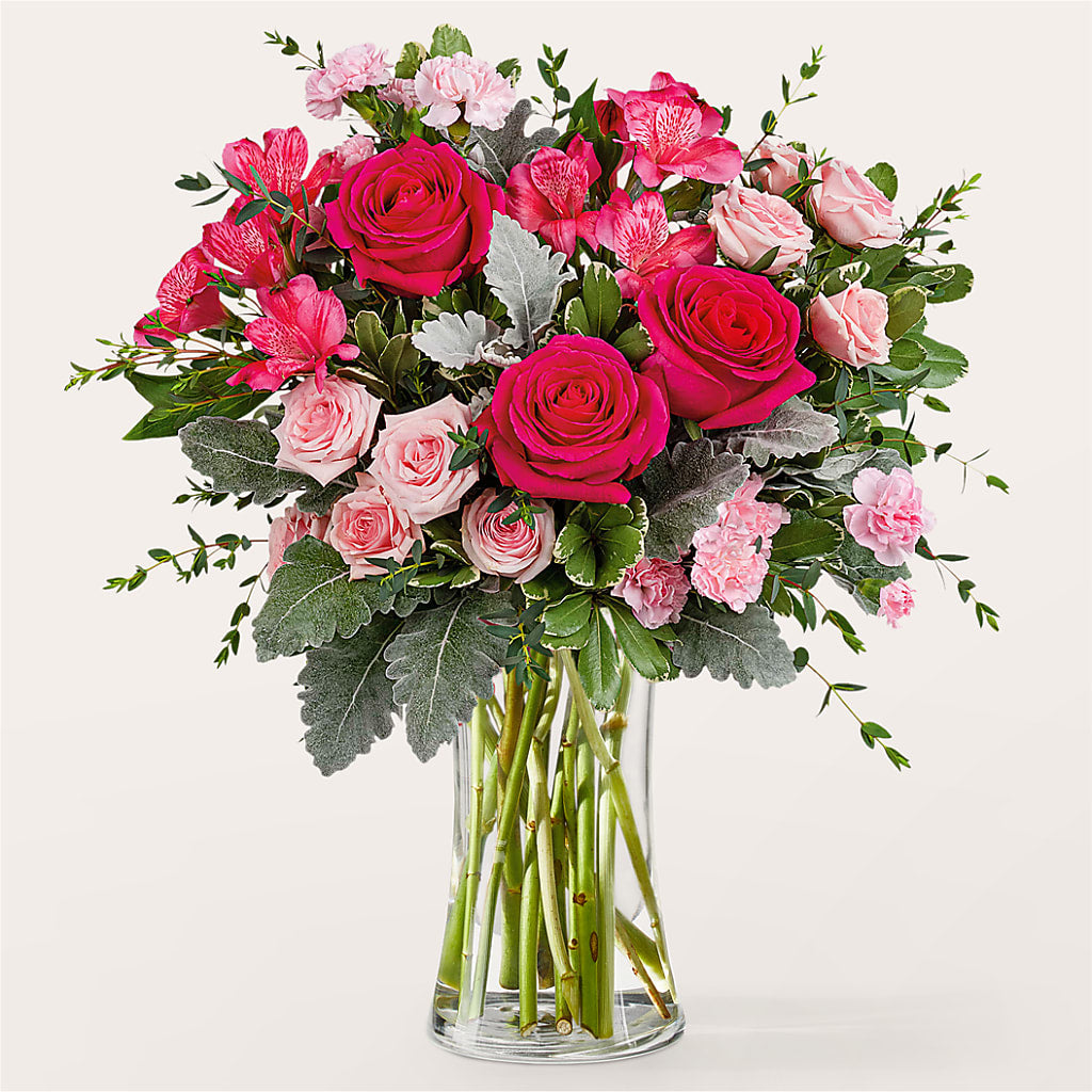 Tickled Pink Bouquet – SUNSHINE FLOWERS & GIFTS, Joaquin TX