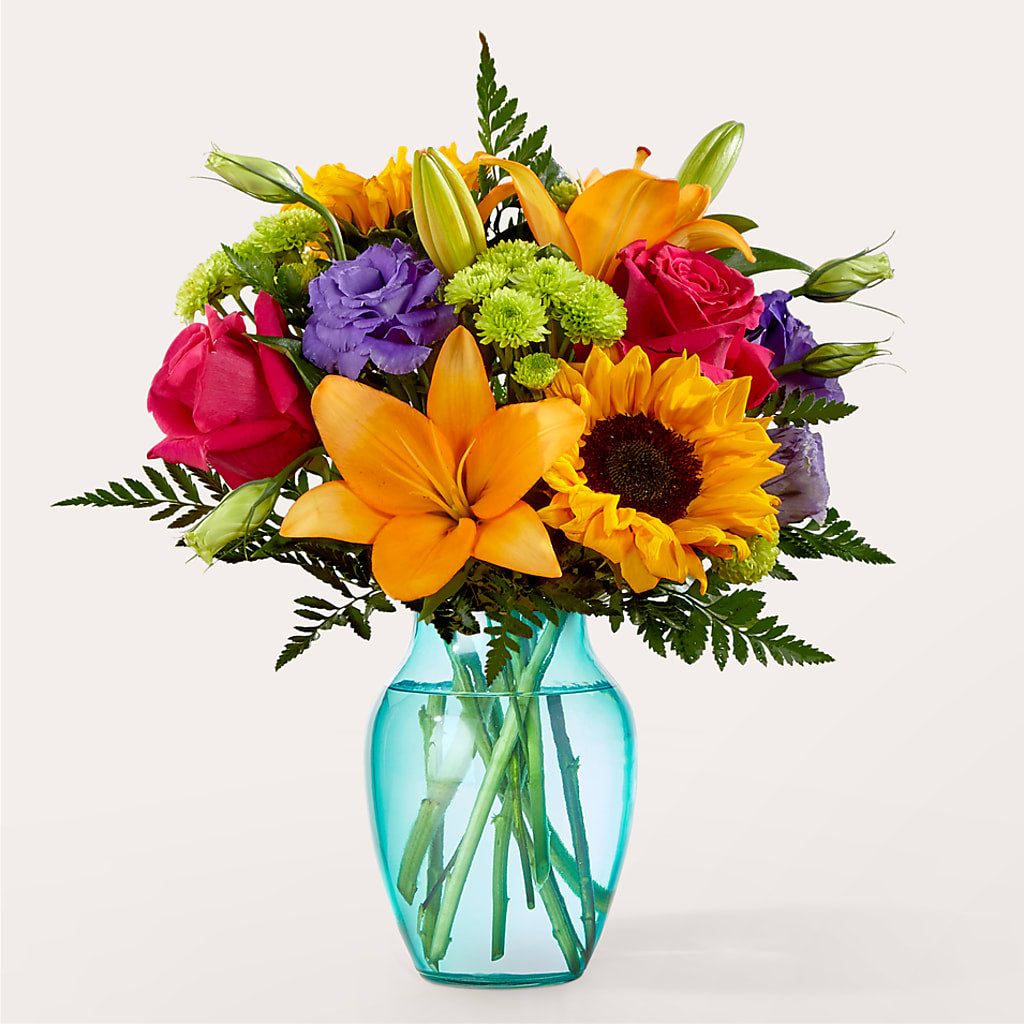 Double Rainbow Bouquet – SUNSHINE FLOWERS & GIFTS, Joaquin TX