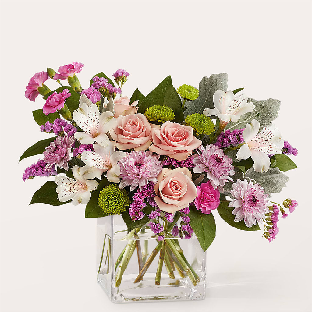 Pink Suede Bouquet – SUNSHINE FLOWERS & GIFTS, Joaquin TX