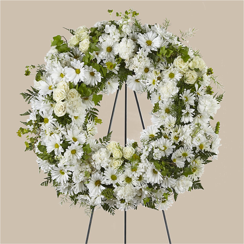 Faithful Wishes Wreath – SUNSHINE FLOWERS & GIFTS, Joaquin TX