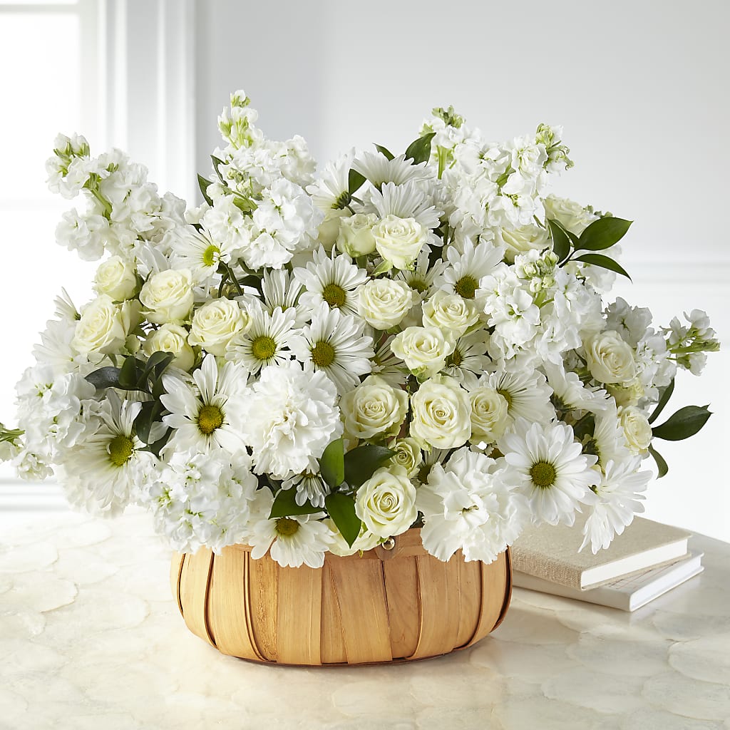 Graceful Garden Basket – SUNSHINE FLOWERS & GIFTS, Joaquin TX