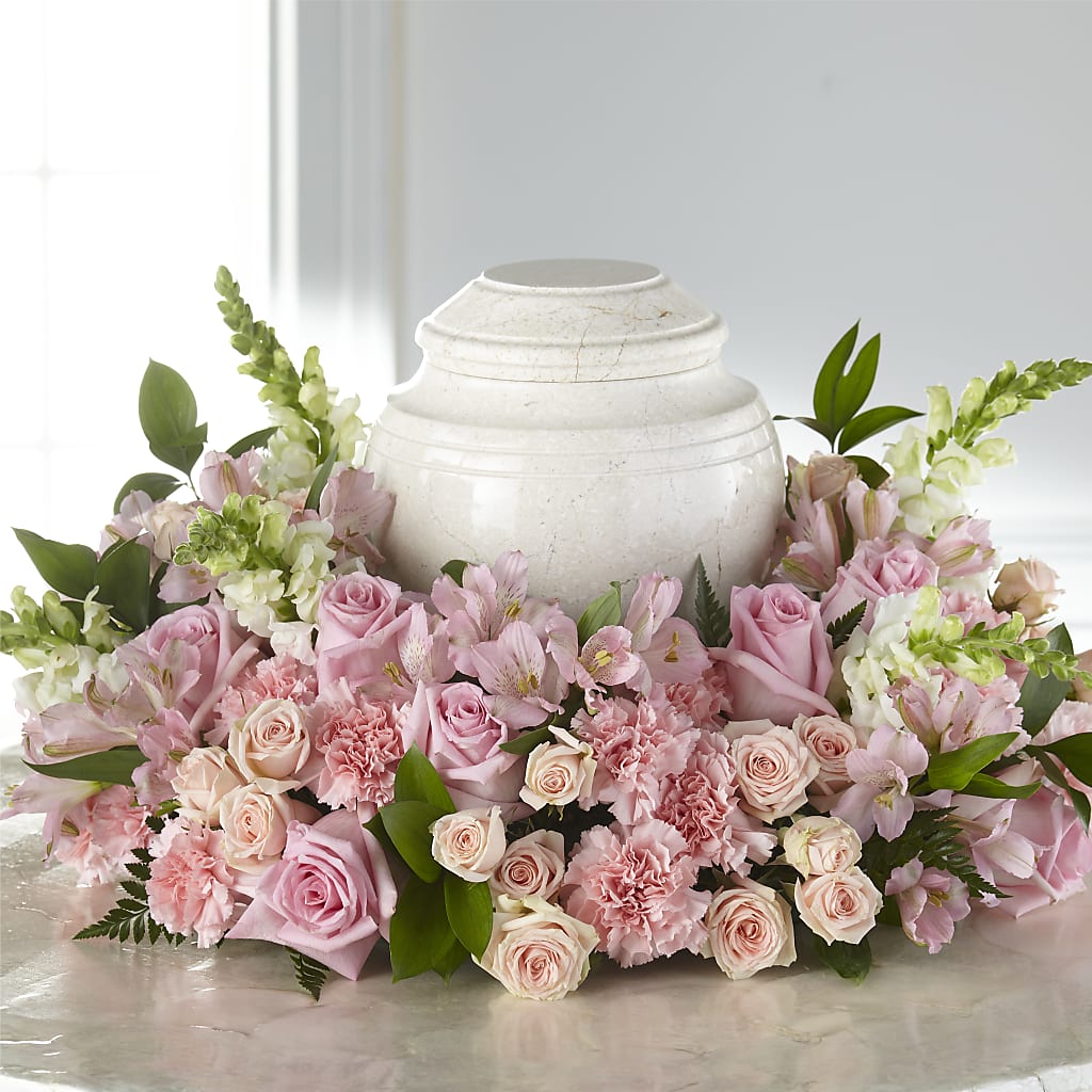 Blooms of Hope Cremation Adornment – SUNSHINE FLOWERS & GIFTS, Joaquin TX