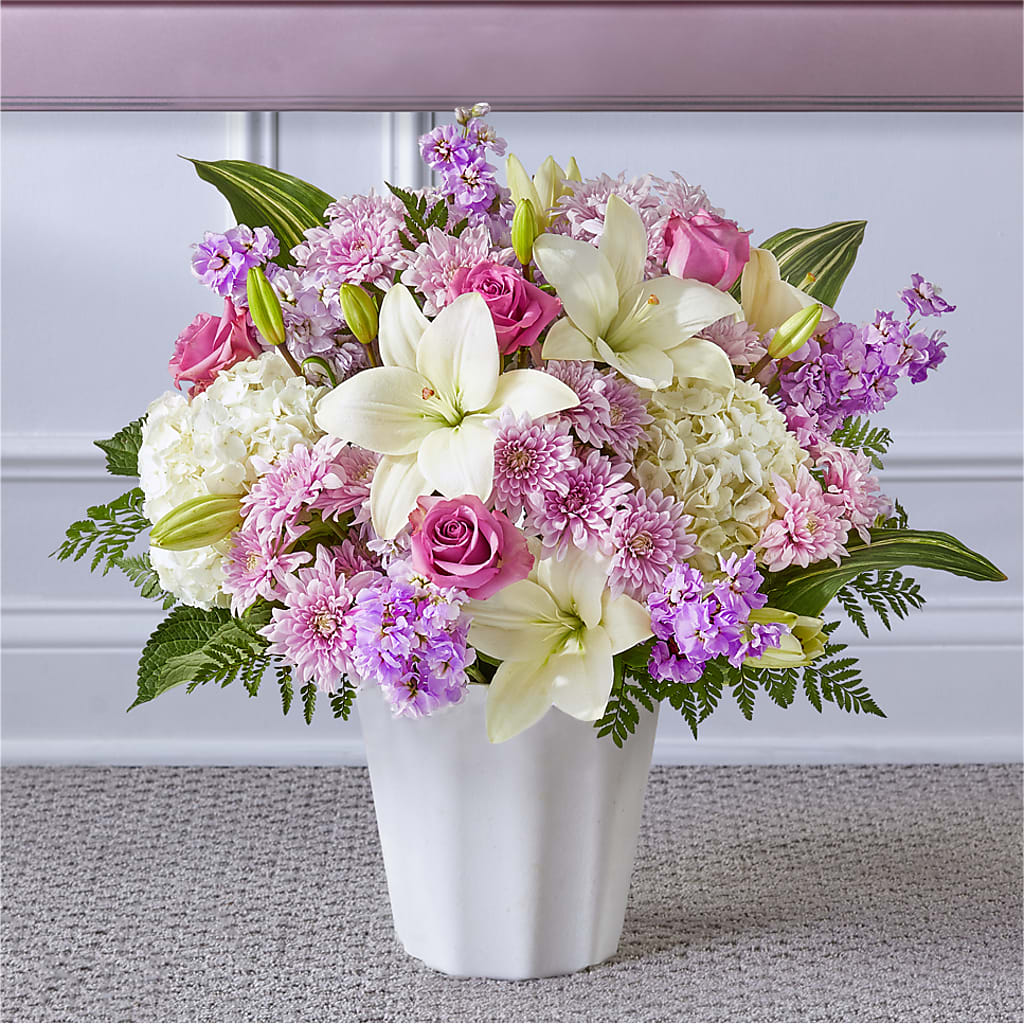 Heaven Sent Floor Basket – SUNSHINE FLOWERS & GIFTS, Joaquin TX
