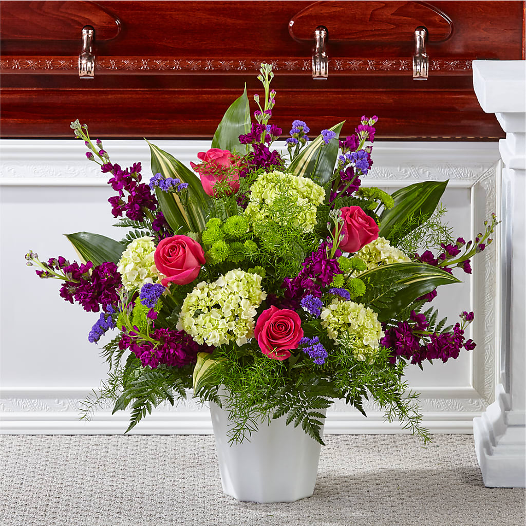 Beautiful Horizons Floor Basket – SUNSHINE FLOWERS & GIFTS, Joaquin TX