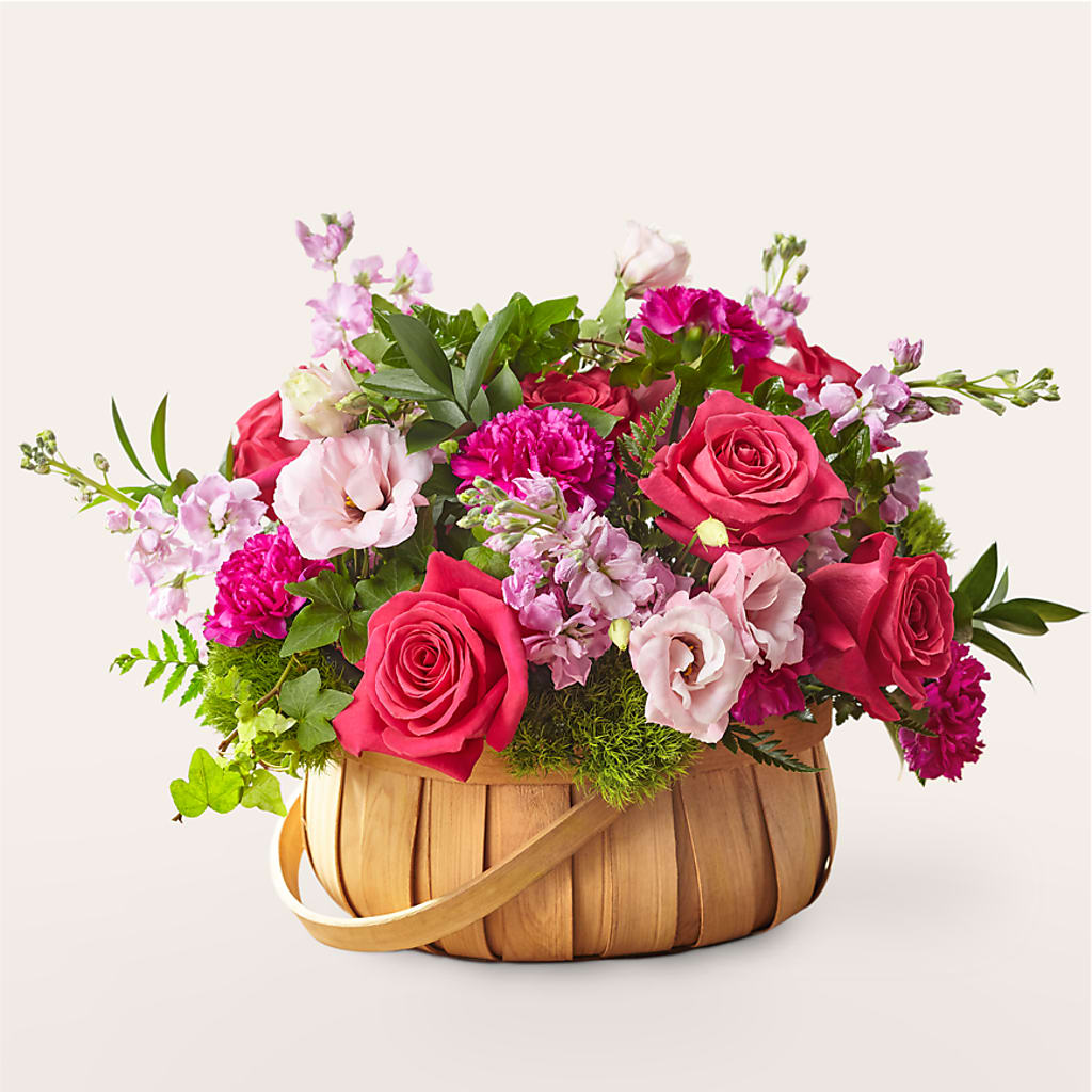 Radiance in Bloom Basket – SUNSHINE FLOWERS & GIFTS, Joaquin TX