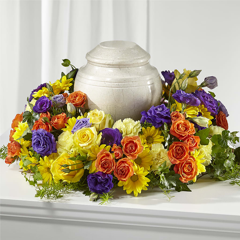 Blossoms of Remembrance Cremation Adornment – SUNSHINE FLOWERS & GIFTS, Joaquin TX