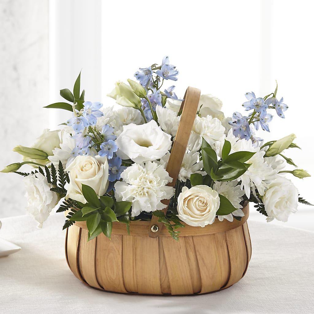 Sincerely Heartfelt Basket – SUNSHINE FLOWERS & GIFTS, Joaquin TX