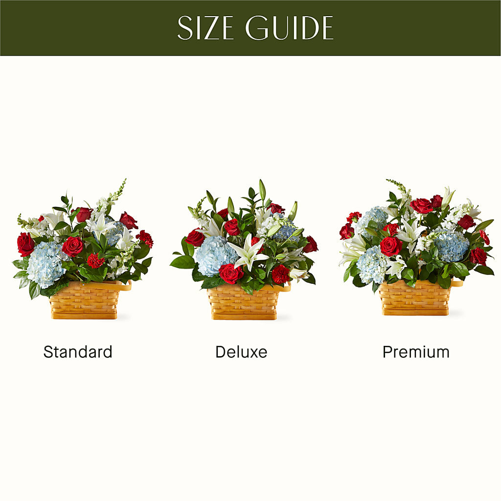 Greater Glory Basket – SUNSHINE FLOWERS & GIFTS, Joaquin TX