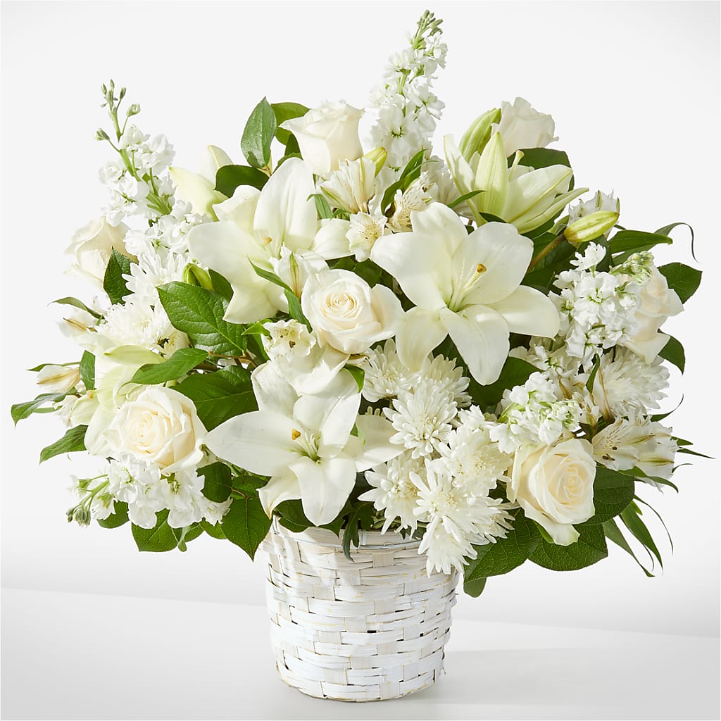 Peaceful Reflections Arrangement – SUNSHINE FLOWERS & GIFTS, Joaquin TX