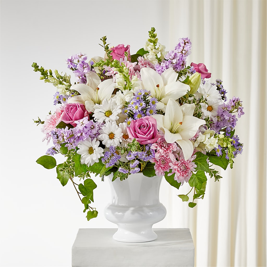 Remarkable Life Urn Arrangement – SUNSHINE FLOWERS & GIFTS, Joaquin TX
