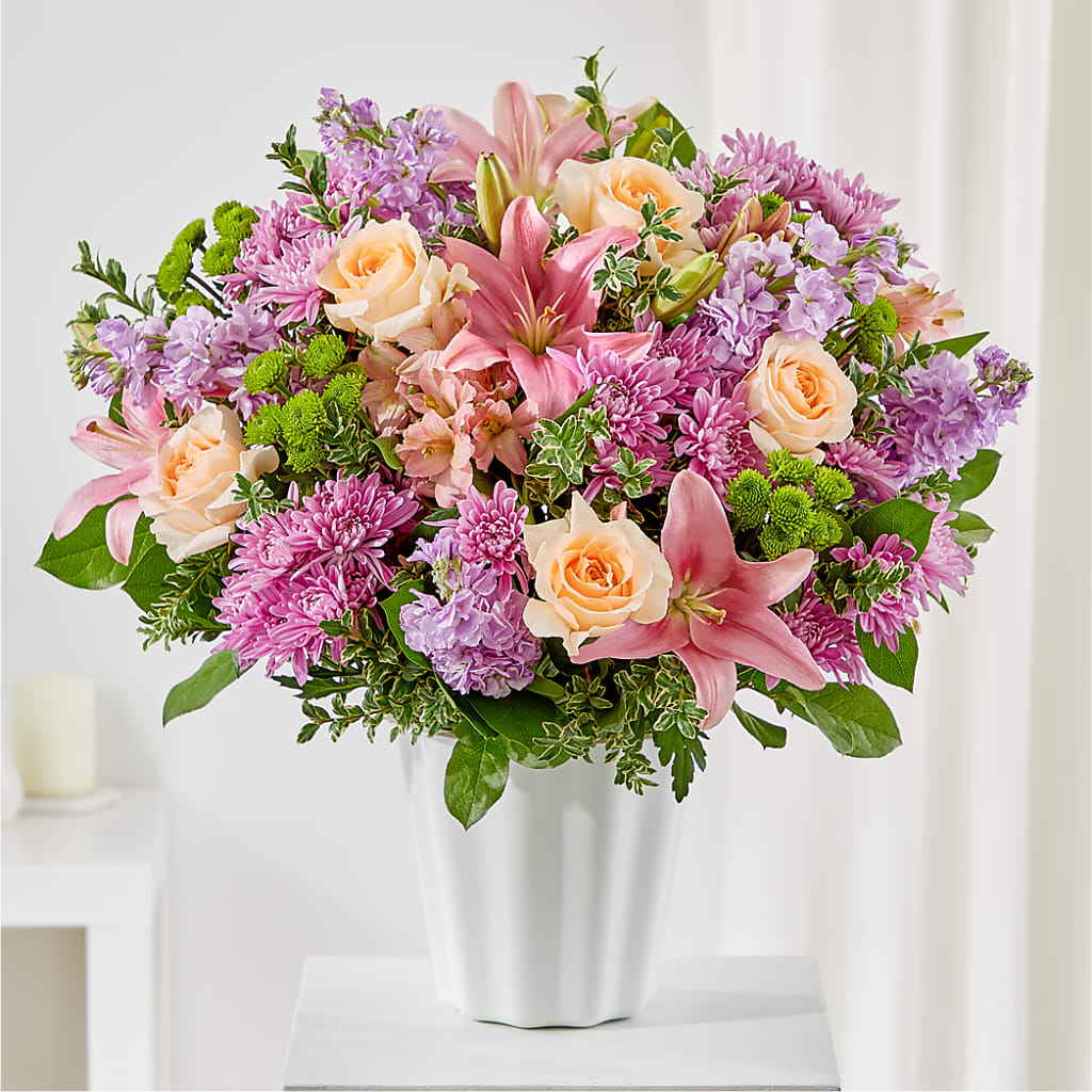 Supportive Embrace Tabletop Basket – SUNSHINE FLOWERS & GIFTS, Joaquin TX