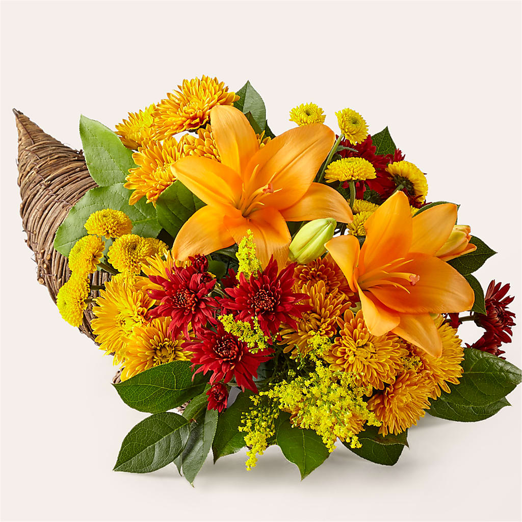 Feast of Color Cornucopia – SUNSHINE FLOWERS & GIFTS, Joaquin TX