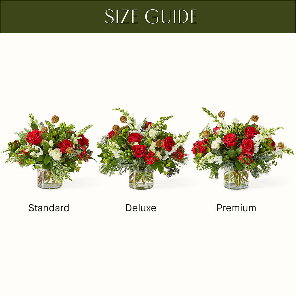 Deck the Halls Bouquet – SUNSHINE FLOWERS & GIFTS, Joaquin TX