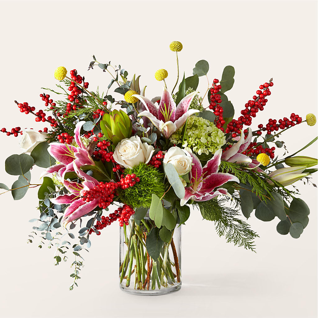 Berry & Bright Bouquet – SUNSHINE FLOWERS & GIFTS, Joaquin TX