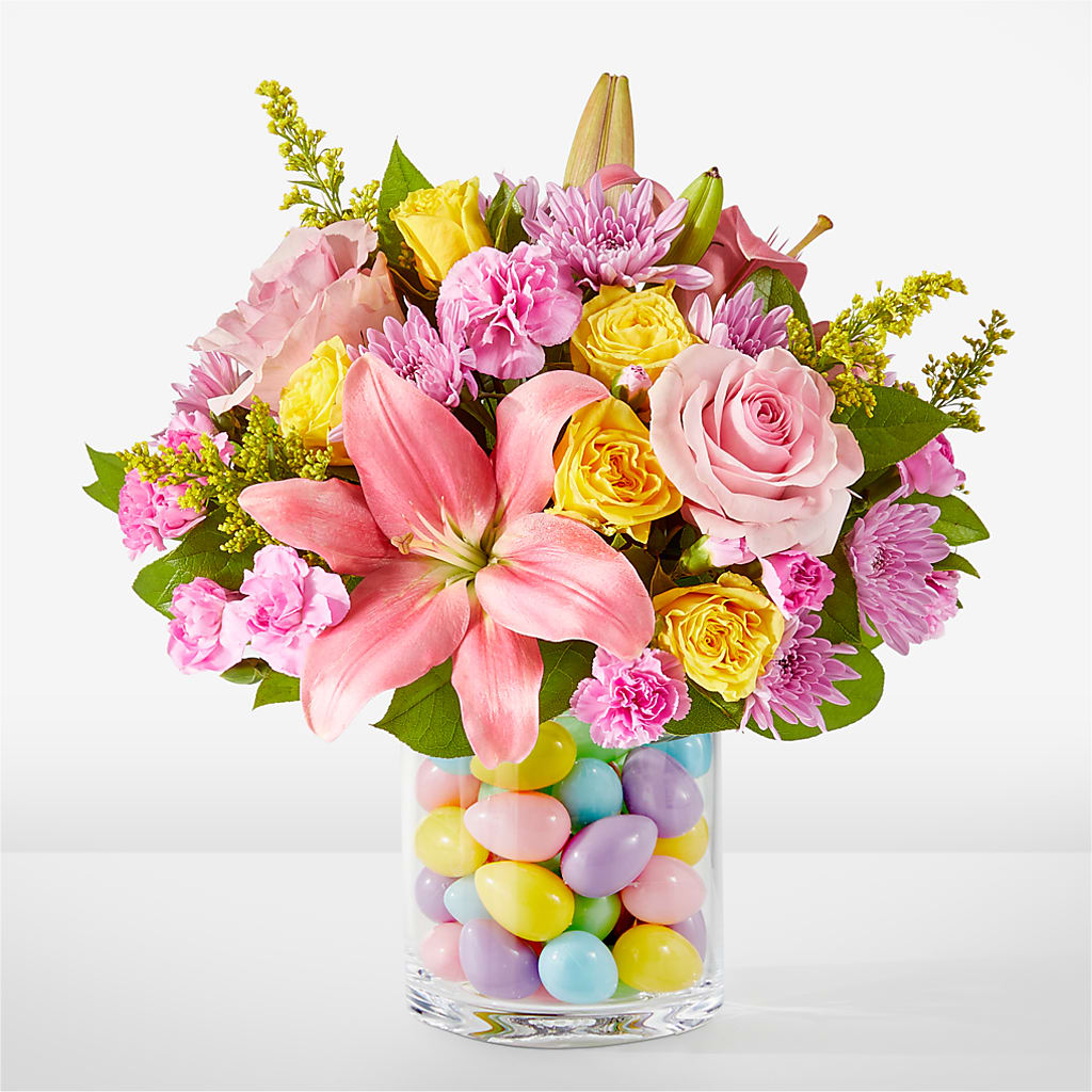 Easter Egg Hunt Bouquet – SUNSHINE FLOWERS & GIFTS, Joaquin TX