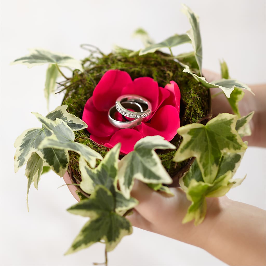 Lila Rose Ring Nest – SUNSHINE FLOWERS & GIFTS, Joaquin TX