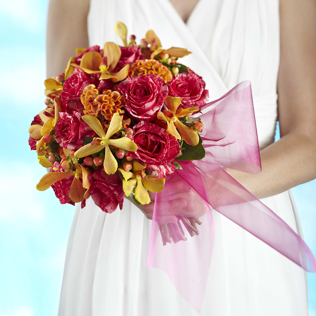 Brilliant Shades of Love Bouquet – SUNSHINE FLOWERS & GIFTS, Joaquin TX
