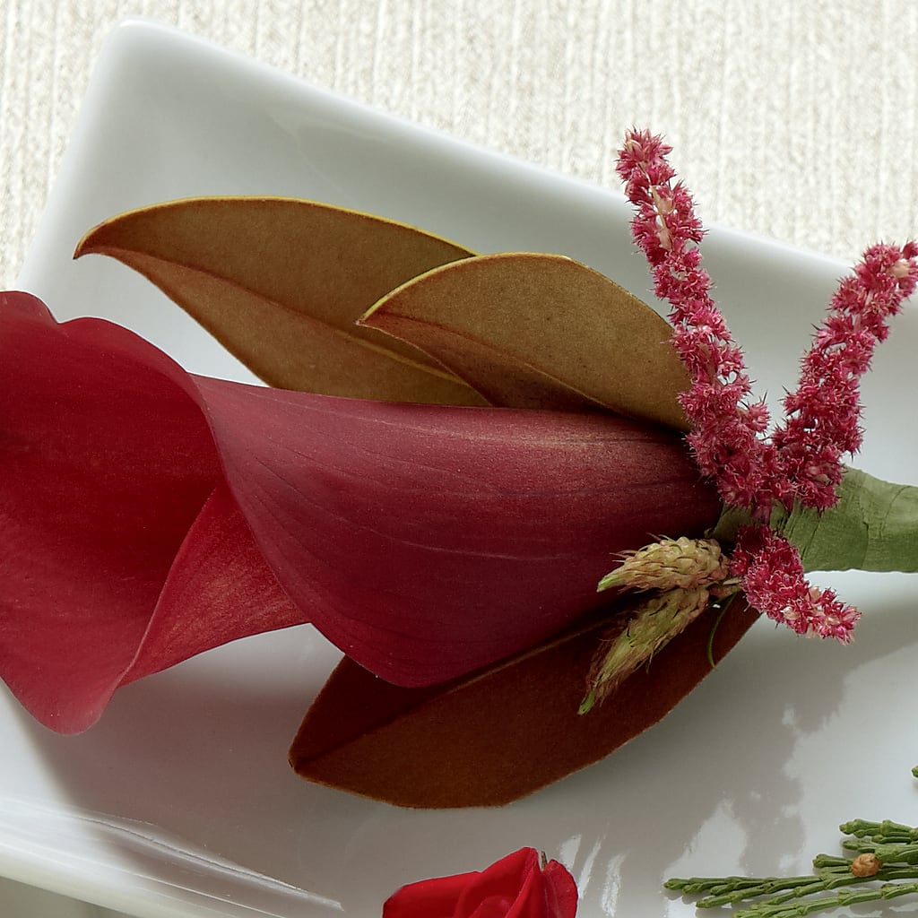 Red Calla Boutonniere – SUNSHINE FLOWERS & GIFTS, Joaquin TX