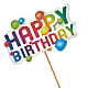 Happy Birthday Pick – SUNSHINE FLOWERS & GIFTS, Joaquin TX