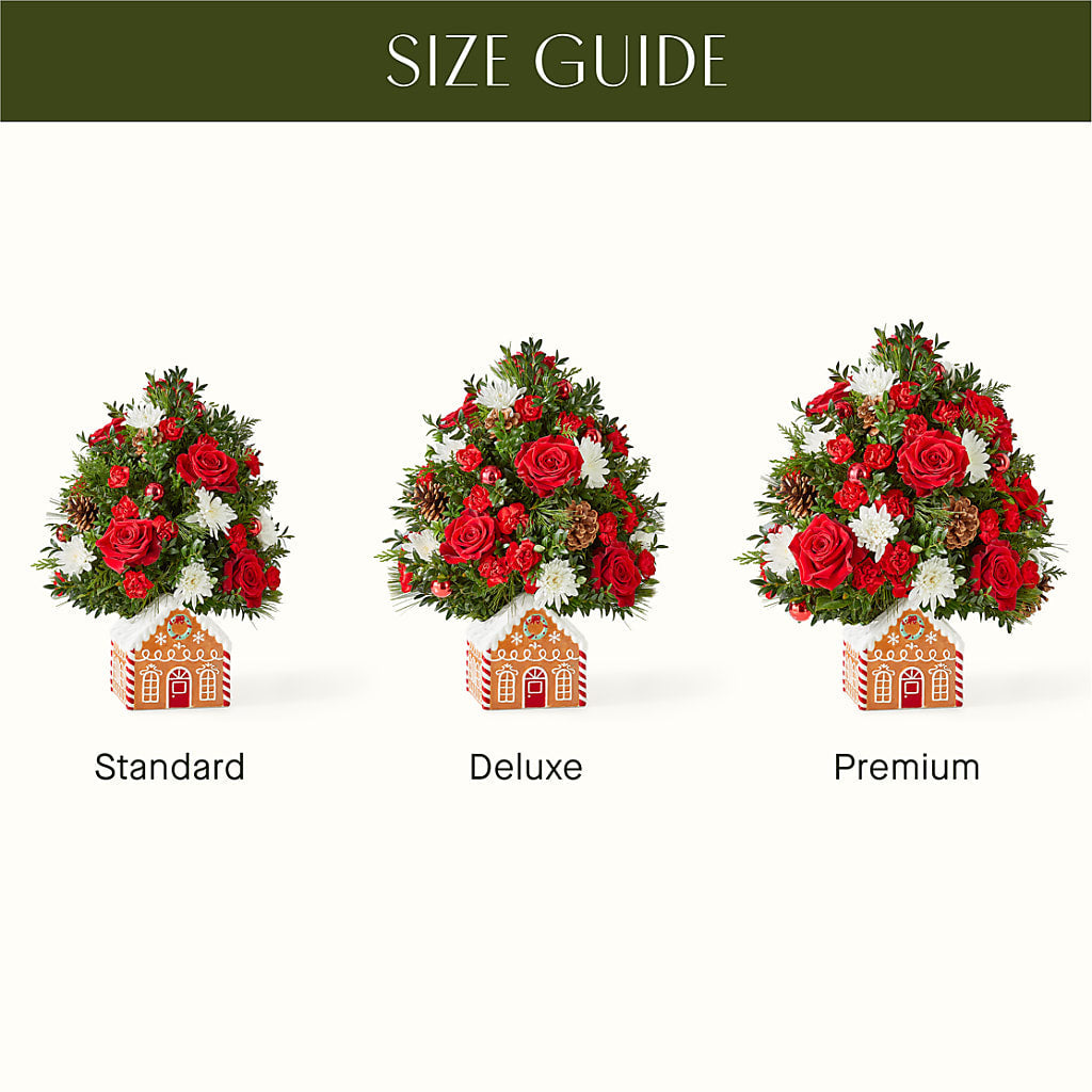 Spiced Gingerbread Tree – SUNSHINE FLOWERS & GIFTS, Joaquin TX