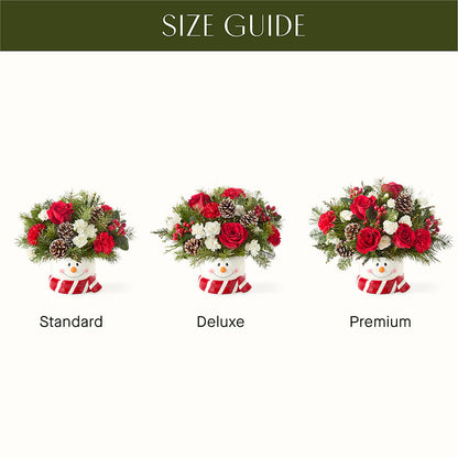 Jolly Snowman Bouquet – SUNSHINE FLOWERS & GIFTS, Joaquin TX
