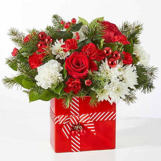 Presents Under the Tree Bouquet – SUNSHINE FLOWERS & GIFTS, Joaquin TX