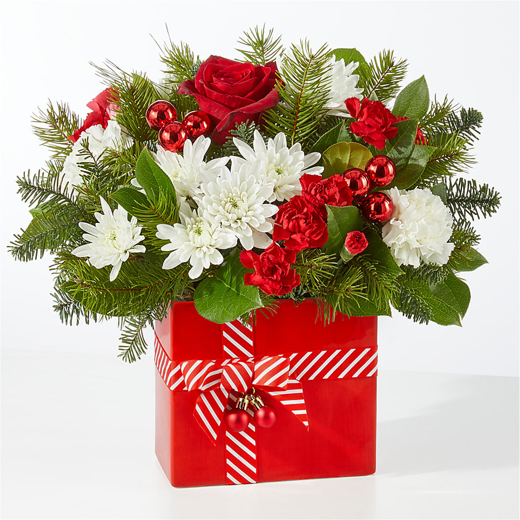 Presents Under the Tree Bouquet – SUNSHINE FLOWERS & GIFTS, Joaquin TX