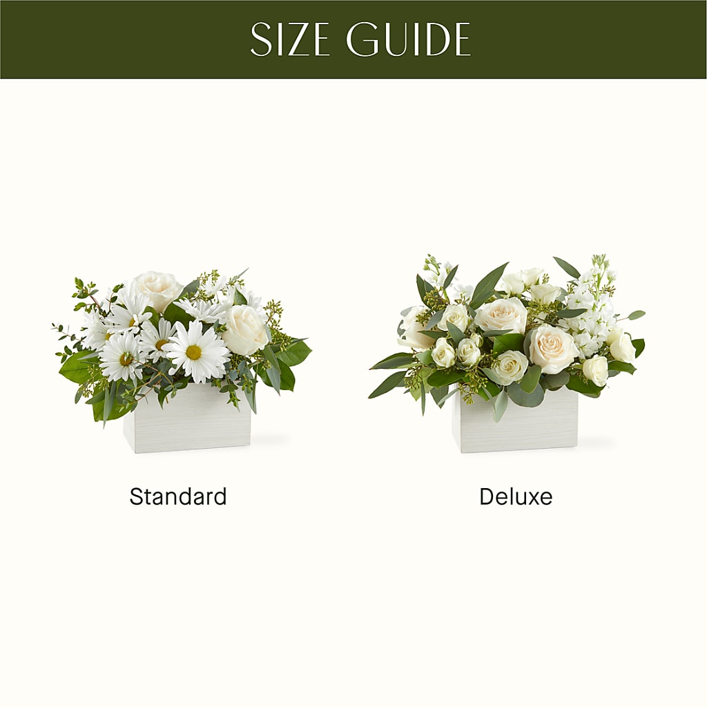 Fresh Linen Box Bouquet – SUNSHINE FLOWERS & GIFTS, Joaquin TX