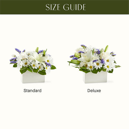 Beyond Blue Box Bouquet – SUNSHINE FLOWERS & GIFTS, Joaquin TX