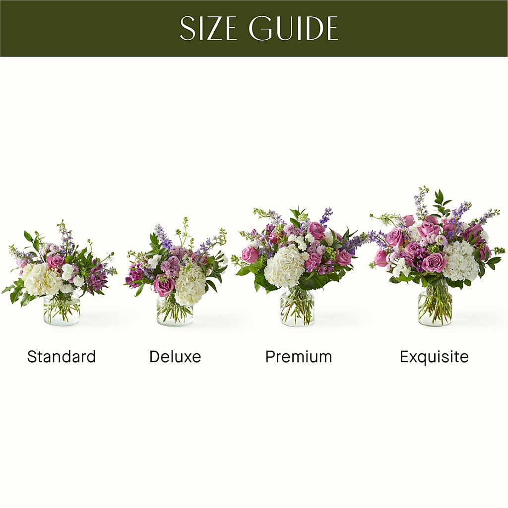 Violet Caress Bouquet – SUNSHINE FLOWERS & GIFTS, Joaquin TX