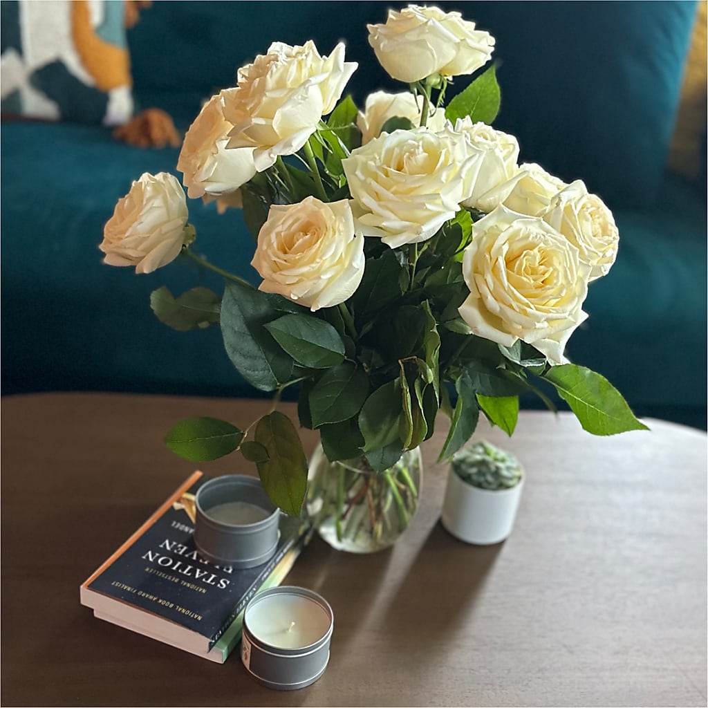 Long Stem Yellow Rose Bouquet – SUNSHINE FLOWERS & GIFTS, Joaquin TX