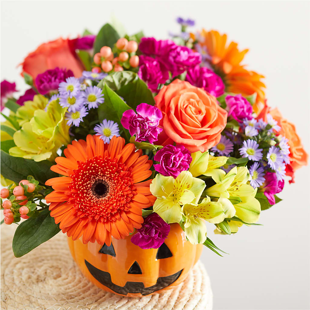 Tricks & Treats Pumpkin – SUNSHINE FLOWERS & GIFTS, Joaquin TX