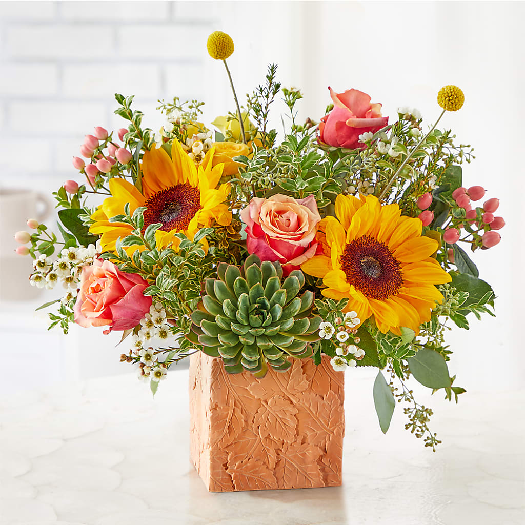 Sunflower Season Bouquet – SUNSHINE FLOWERS & GIFTS, Joaquin TX