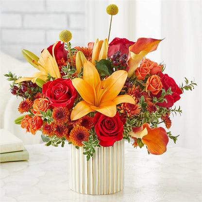 Scarlet Skies Bouquet – SUNSHINE FLOWERS & GIFTS, Joaquin TX