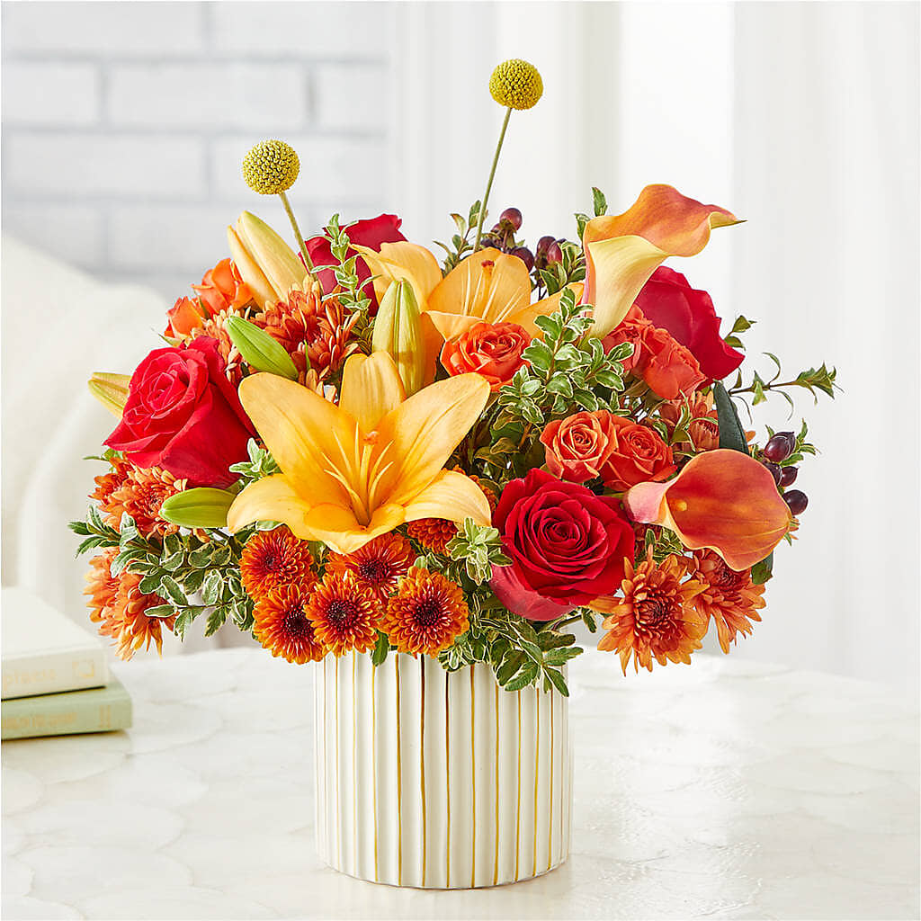 Scarlet Skies Bouquet – SUNSHINE FLOWERS & GIFTS, Joaquin TX