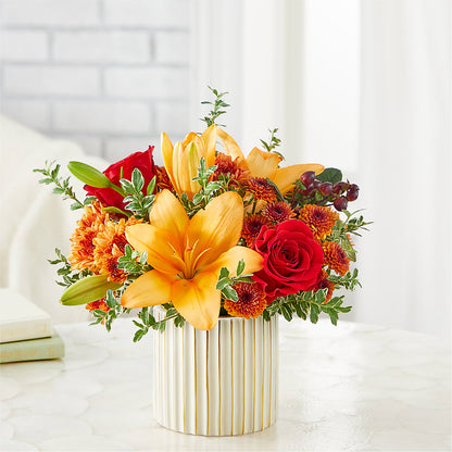 Scarlet Skies Bouquet – SUNSHINE FLOWERS & GIFTS, Joaquin TX