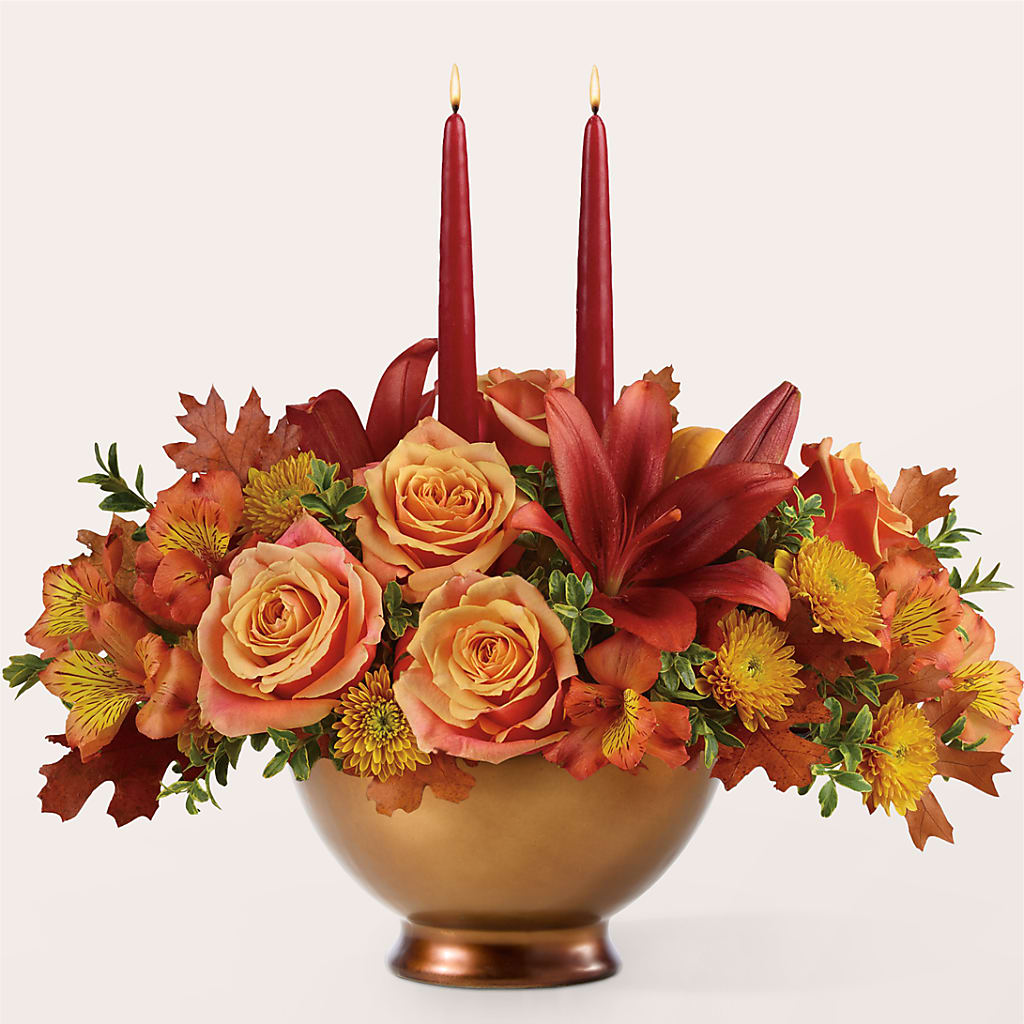 Harvest Table Centerpiece – SUNSHINE FLOWERS & GIFTS, Joaquin TX