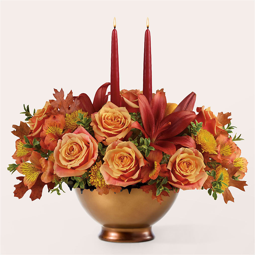 Harvest Table Centerpiece – SUNSHINE FLOWERS & GIFTS, Joaquin TX