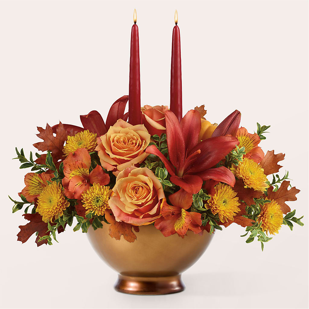 Harvest Table Centerpiece – SUNSHINE FLOWERS & GIFTS, Joaquin TX