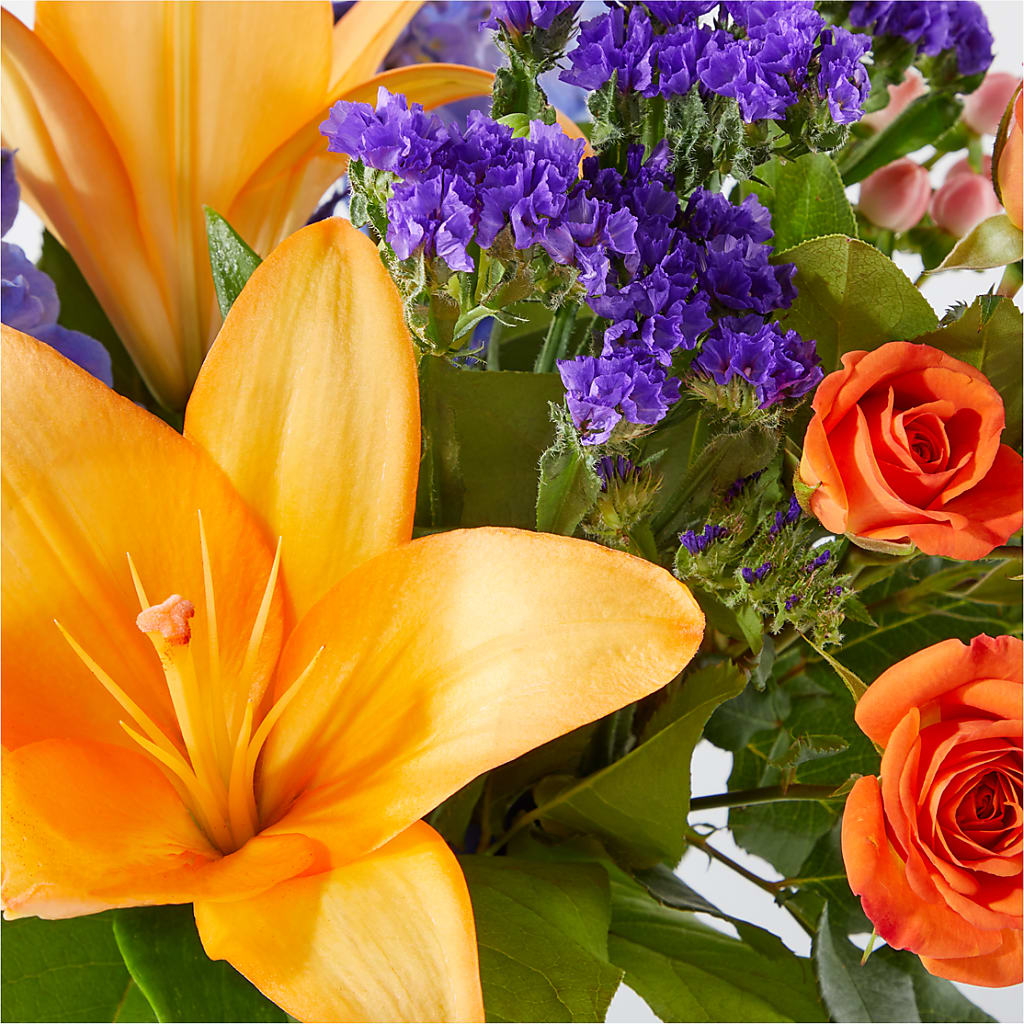 Radiant Citrus Bouquet – SUNSHINE FLOWERS & GIFTS, Joaquin TX